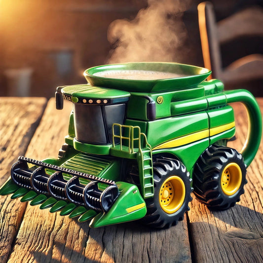 🎁🍻【Nyári akciók】Traktor alakú bögrék – Merülj el az ivás örömében