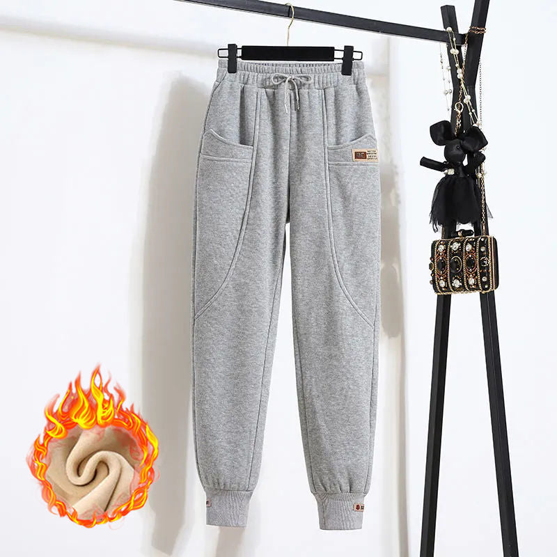 🔥✅【50-100 kg】Hlače od čistog pamučnog baršuna s elastičnim strukom, ne blijede i otporne su na gužvanje ✅️ Plaćanje pouzećem