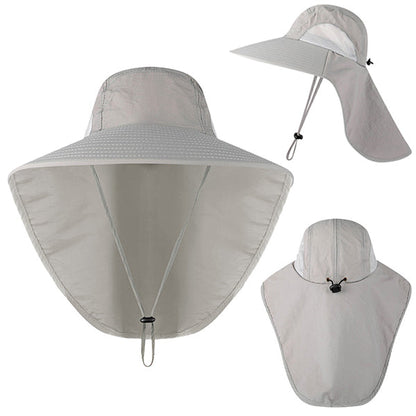 🆒👒 【Kup 1, získej 1 zdarma 🔥】😍 Letní venkovní sluneční klobouk proti UV záření, s ochranou krku