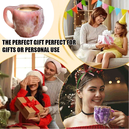 🥰✨[zdraví + blízkost přírodě] ☕křišťálový šálek kávy důlral