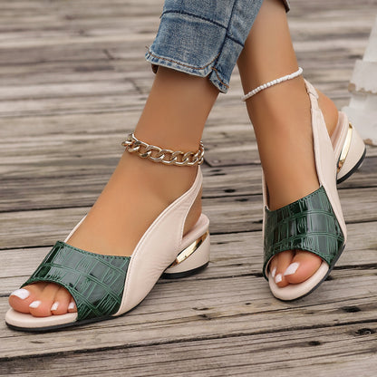 💖👡【50% sleva 🔥】【35-43】Letní dámské římské sandály Nový styl Otevřené sandály s vysokým podpatkem