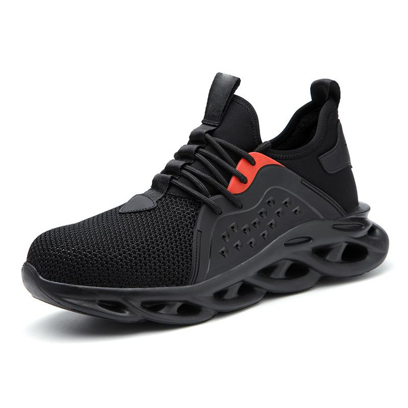 🚵‍♂️🔨【Reducere 50% 🔥】【39–48】👨‍🔧 Pantofi de protecție pentru bărbați, cu densitate mare, respirabili, rezistenți la impact și perforare, cu vârf din oțel și izolație