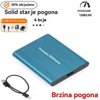 💾【128 TB🔥🔥】 Brzi mobilni tvrdi disk | Proširenje kapaciteta za pohranu datoteka i uredsku upotrebu ✅️Plaćanje pouzećem