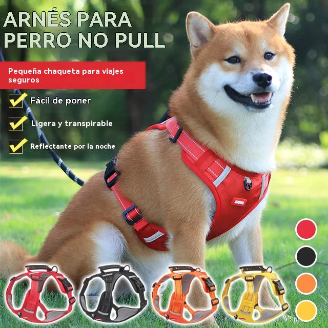 🐶【5–30 kg】Arnés para perros, antitirones, para mascotas.