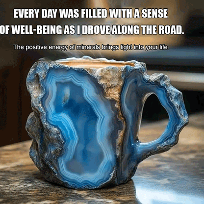 🥰✨[zdraví + blízkost přírodě] ☕křišťálový šálek kávy důlral