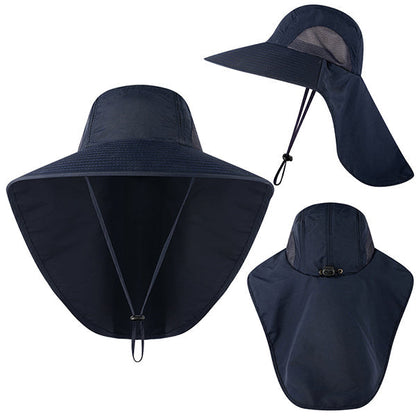 🆒👒 【Kup 1, získej 1 zdarma 🔥】😍 Letní venkovní sluneční klobouk proti UV záření, s ochranou krku
