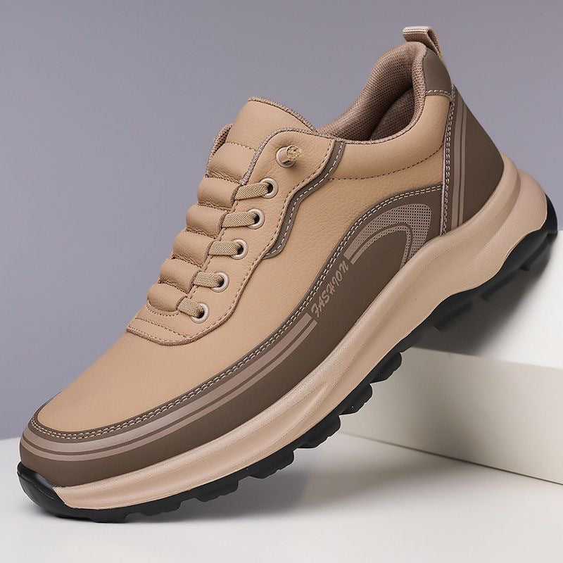 👟🔥50% zniżki🔥【39-45】Nowe męskie buty sportowe 2025 wykonane z wodoodpornej, pyłoszczelnej skóry 
