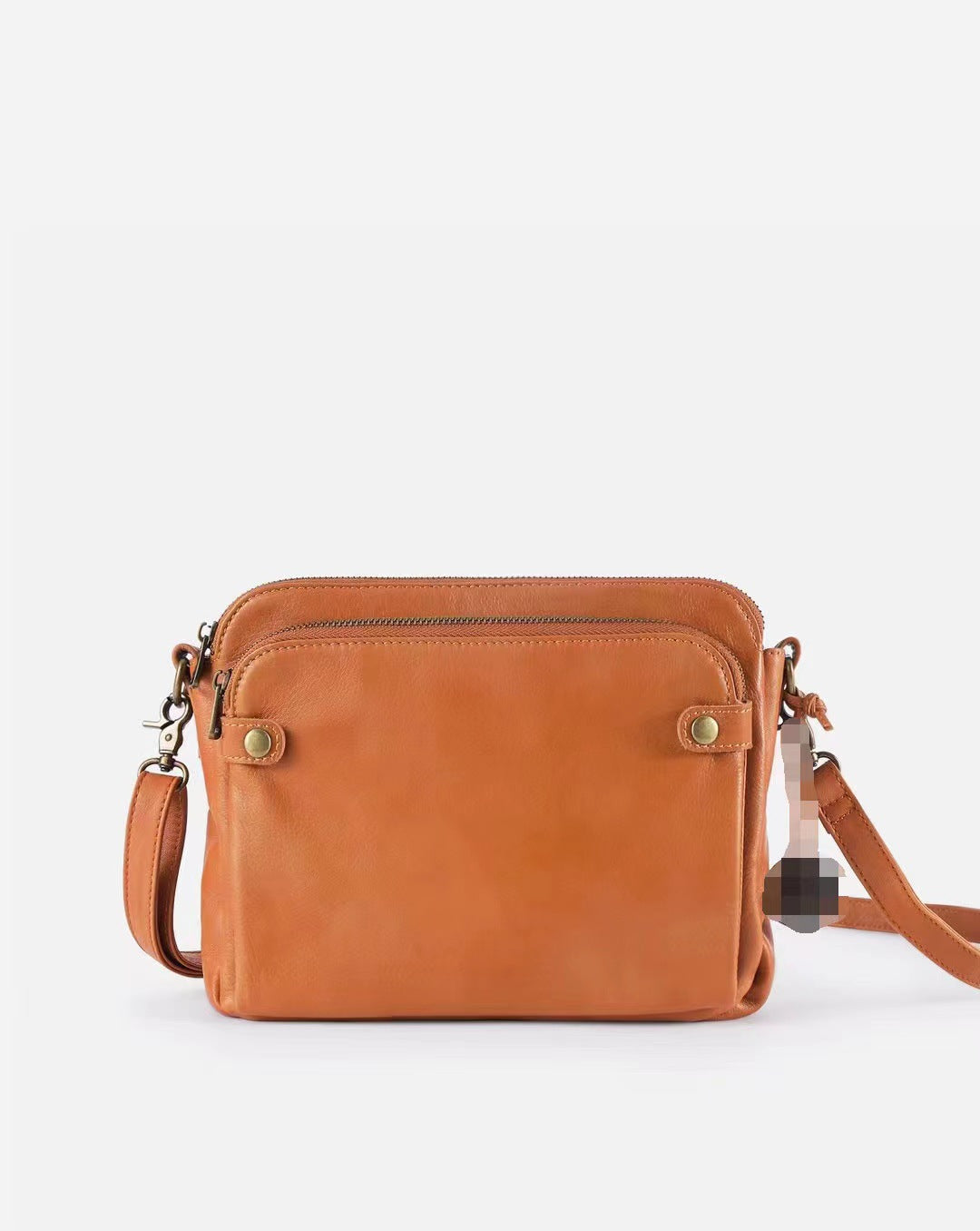 👜💃【Reducere 50% 🔥】【Capacitate mare 😍】👝💕Geantă vintage din piele pentru femei, cu capacitate mare, structură în trei straturi, piele rezistentă la uzură
