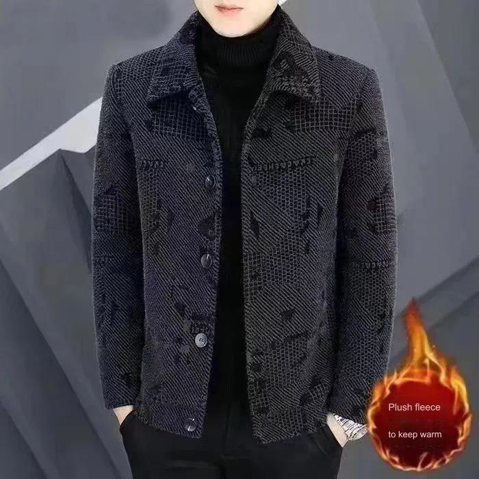 🔥🔥【M-5XL】 Špičková pánská teplá a výbušná vycpaná bunda