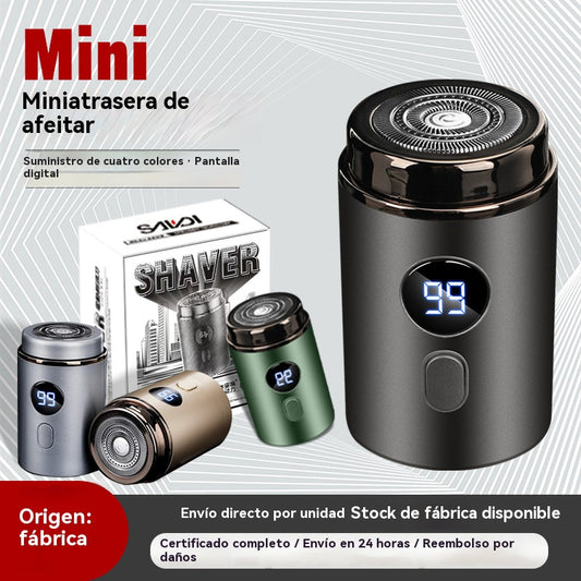 🔥 Oferta especial -47%! 🔥Potente mini afeitadora eléctrica para hombres con pantalla digital