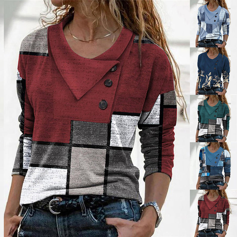 🔥Popust -50%🔥【S-5XL】Nova modna zimska majica dugih rukava s printom iz 2026. ✅Plaćanje pouzećem