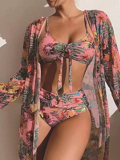 👙☀️【S-2XL】 2025 nový třídílný set plavek --4084344