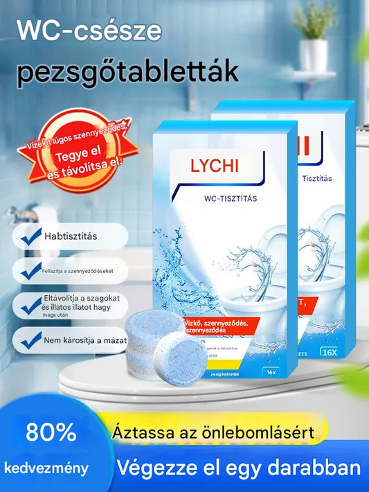 🌟【Vásárolj 3-at, kapj 3-at ingyen】 Erőteljes WC-tisztító hab