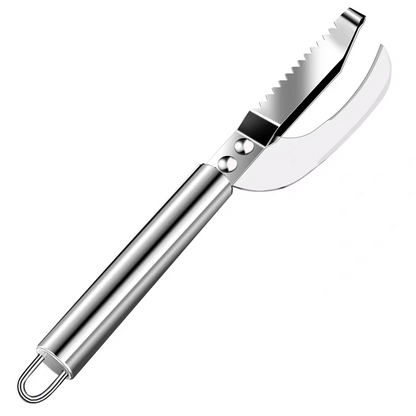 🍲【Kupte 1 a získejte 1 zdarma】🐟【Nabídka 2 kusů】Víceúčelový nůž z nerezové oceli pro efektivní škrábání rybích šupin-4077267