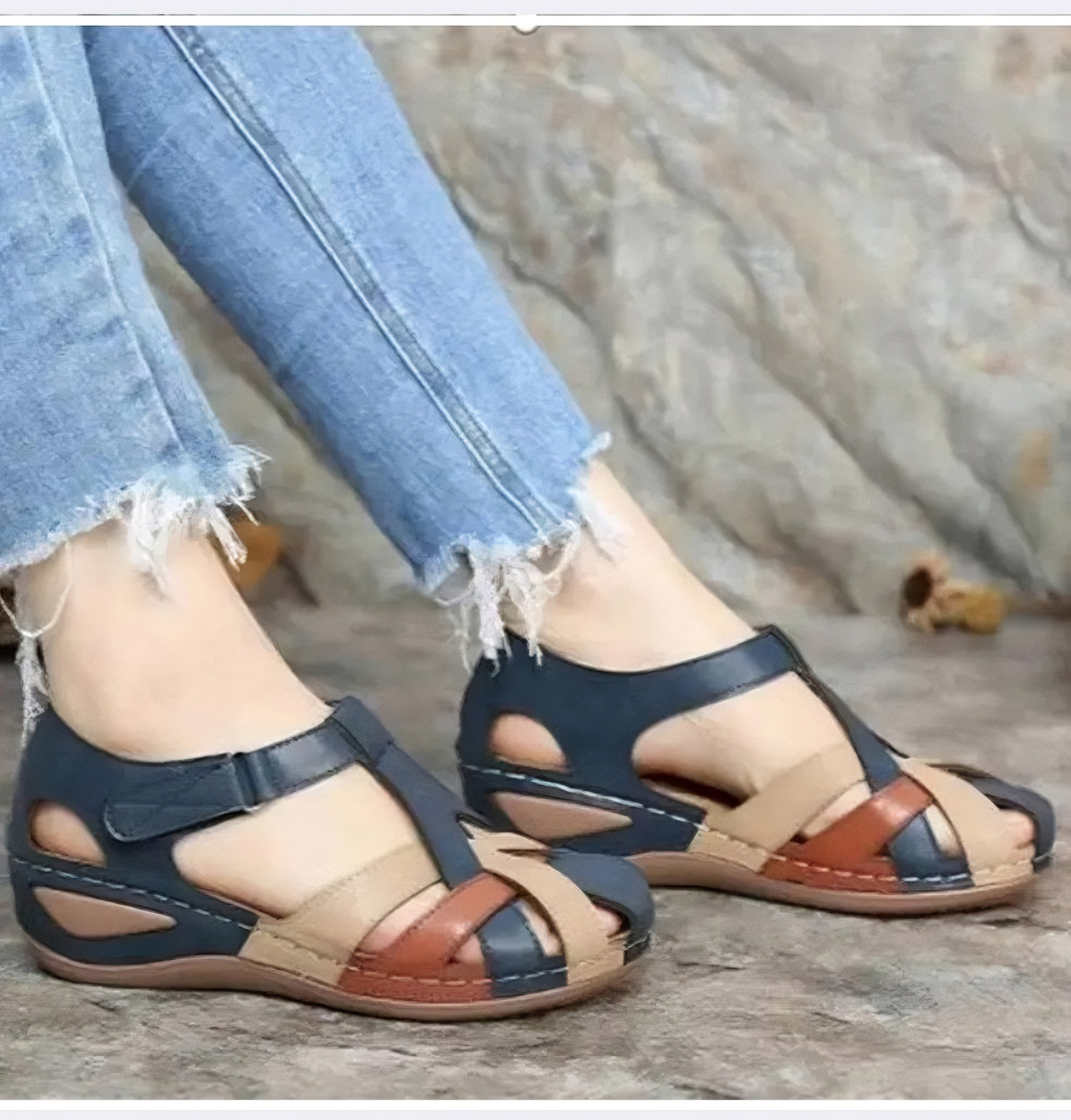 🩰Oferta de temporada✨【35–43】Sandalias romanas cómodas para mujer, hechas de piel suave – Precio rebajado Oferta limitada ✅Pago contra entrega ✅2 artículos con un 70% de descuento