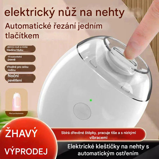 💅 Kupte 1 a získejte 1 zdarma ✨ Automatický pilník na nehty 1, bezpečná a šetrná péče o nehty 👶🔧