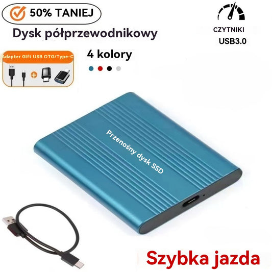 💾【128 TB🔥🔥】 Szybki dysk twardy do urządzeń mobilnych | Rozszerzenie pojemności do przechowywania plików i zastosowań biurowych ✅️Płatność przy odbiorze