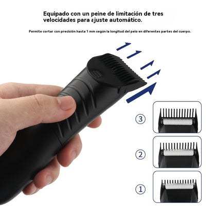 🎁Descuento -47%🔥 Afeitadora eléctrica para hombre con pantalla digital y recortadora de pelo