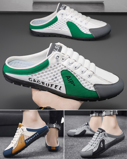 👟🔥【Letní akce-50% sleva】【39-44】🏆 Nová letní pánská sportovní obuv neformální pantofle-nová prodyšná a deodorační látka