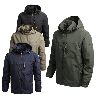🔥👍😎【M-5XL】Muška ležerna vjetrootporna jakna s kapuljačom