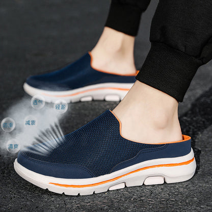 🙋‍♂️🙋‍♀️👟【Sleva 50 % 🔥】【35–48】Unisex pantofle s uzavřenou špičkou, ve větších velikostech, lehká a prodyšná volnočasová obuv pro muže i ženy