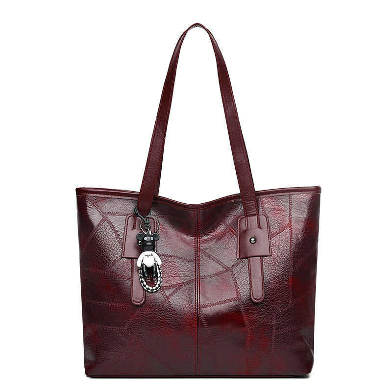 ✨🎀👜【Omezená 50% sleva🔥】Velká měkká kožená taška pro ženy, taška přes rameno, ležérní a módní