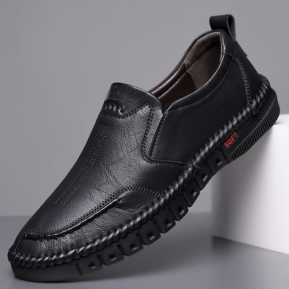 🏆 50% sleva 👞【39-44】Pánské kožené sportovní tenisky 2025, měkké, protiskluzové, prodyšné
