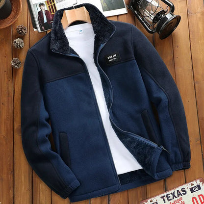 🔥Szezonális kedvezmény -43%🔥【M-4XL】Férfi vastag polár bélelt casual kabát, őszi és téli szezonra