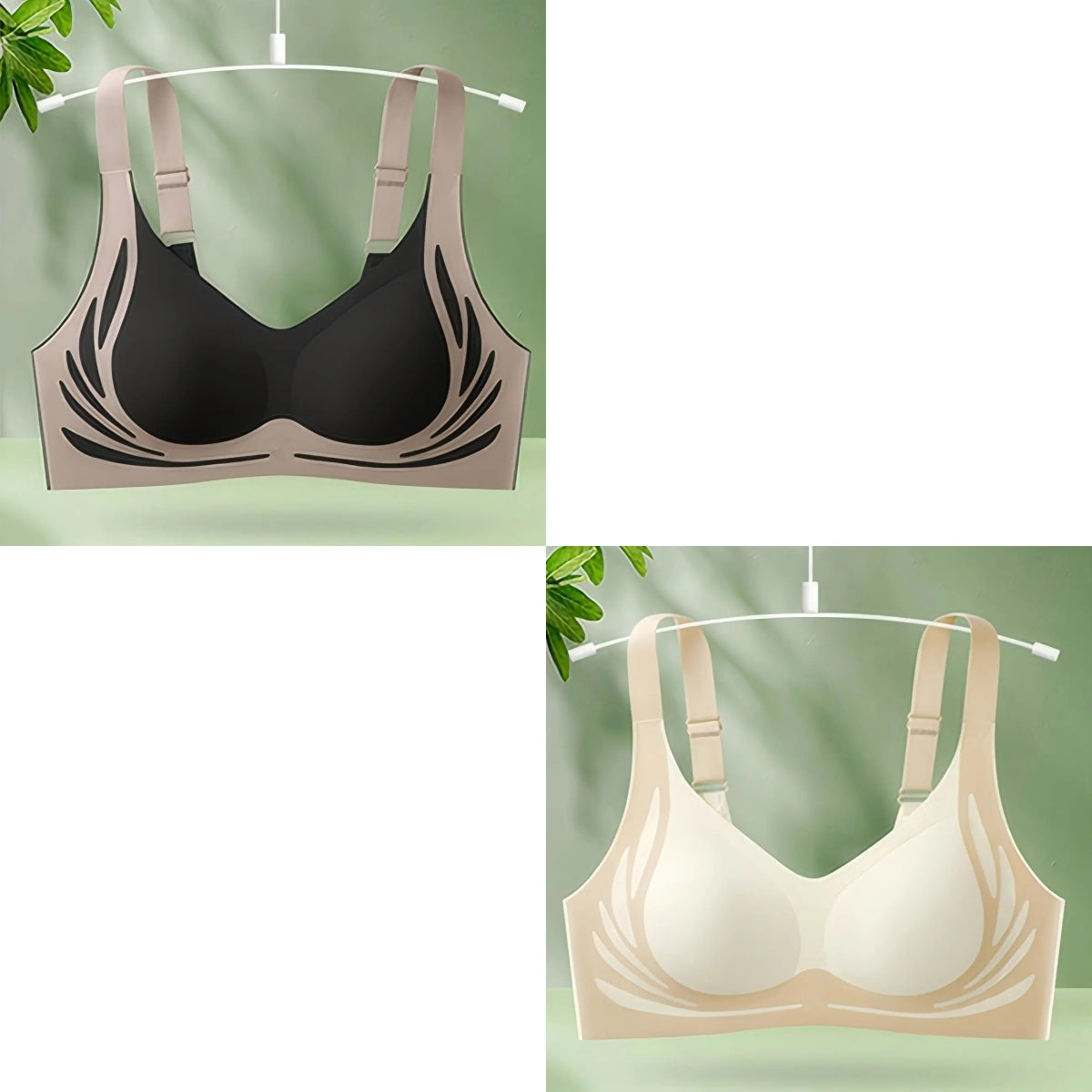 😍【Kupte 1 a získejte 1 zdarma】 Jednodílná podprsenka bez kostic pro mujer❤️【40-85 kg】.