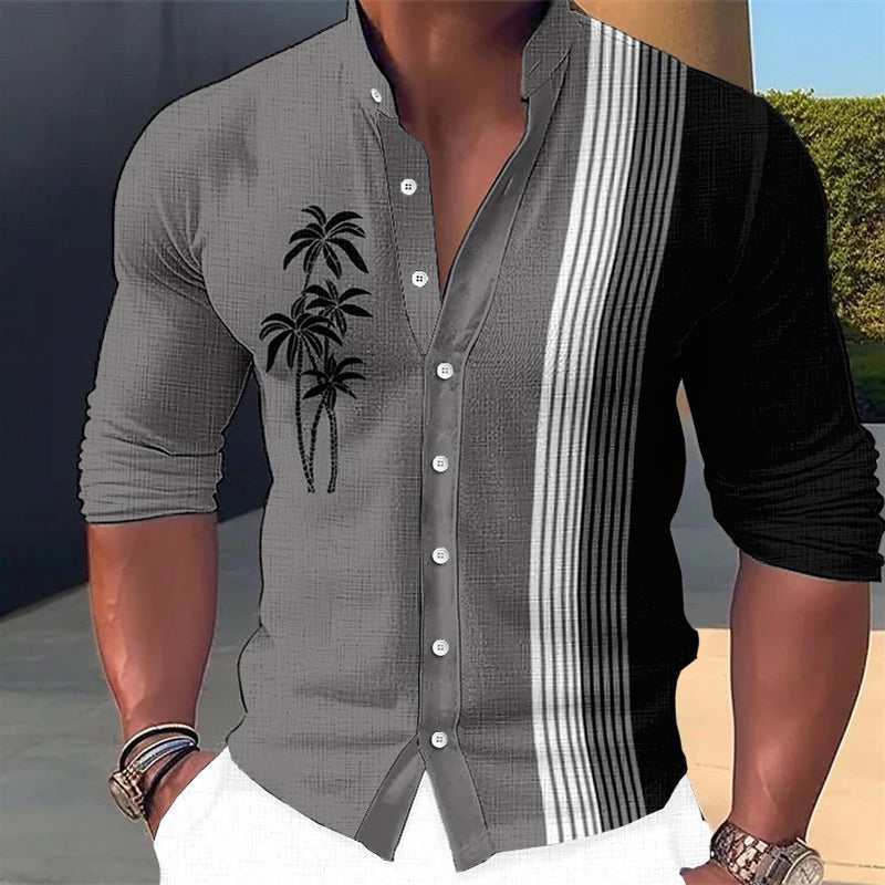🔥🔥【S-6XL】🌴Nové styly pro jaro a léto 2025, pánské stylové ležérní bavlněné košile