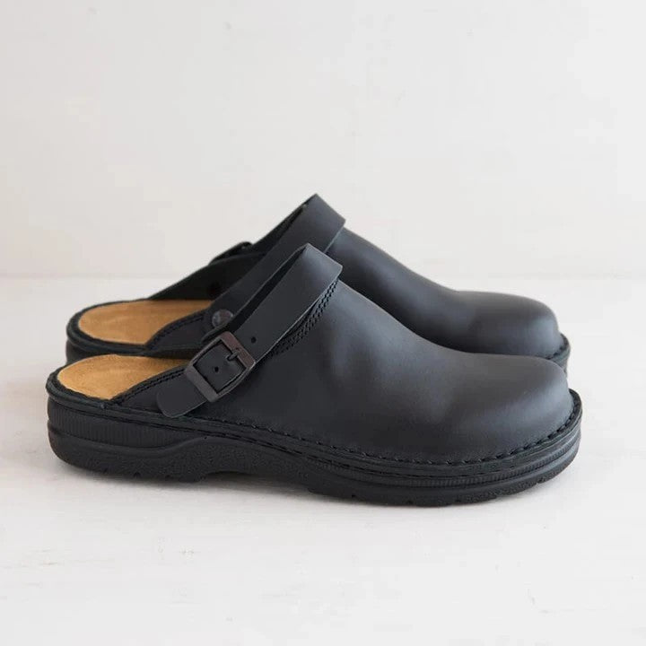 👞Плащане при доставка✅【38-48】Чехли от естествена кожа, мека подметка, много удобни за носене ✅️унисекс ✅️2 артикула със 70% отстъпка