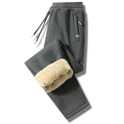 👖【Časově omezená sleva】🔥【M-5XL】2025 Zimní pánské zimní jehněčí vlna zahuštěná ležérní teplé tepláky✅【40-100kg】
