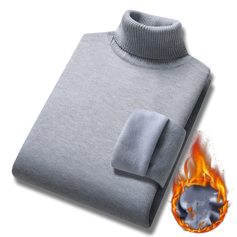 🔥🔥【M-4XL】2025 Lehký luxusní pánský kašmírový svetr s rolákem v novém stylu Pracovní ležérní svetr✅【45-100kg】