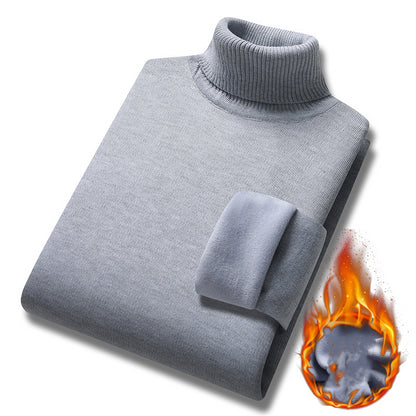 🔥🔥【M-4XL】2025 Lehký luxusní pánský kašmírový svetr s rolákem v novém stylu Pracovní ležérní svetr✅【45-100kg】