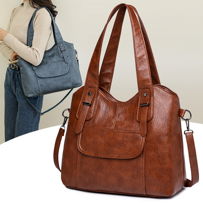 👜👛【50% sleva 🔥】👜 Nová dámská velkokapacitní taška z pravé hovězí kůže 2025, velkokapacitní taška přes rameno