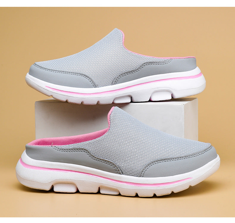 🙋‍♂️🙋‍♀️👟【Sleva 50 % 🔥】【35–48】Unisex pantofle s uzavřenou špičkou, ve větších velikostech, lehká a prodyšná volnočasová obuv pro muže i ženy