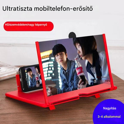 🔥Utolsó nap 49% kedvezmény - A képernyőnagyító legújabb verziója mobilra✨ (világosabb kép, szemvédelem a kék fény ellen, 3D kijelző, minden korosztály számára alkalmas)