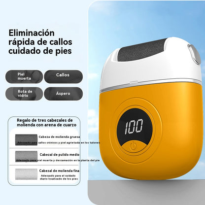 🦶🛁✨🔥Grandes ofertas🔥Nuevo rodillo eléctrico para pies, eliminación de piel muerta en los talones, rodillo eléctrico para pies para pedicura