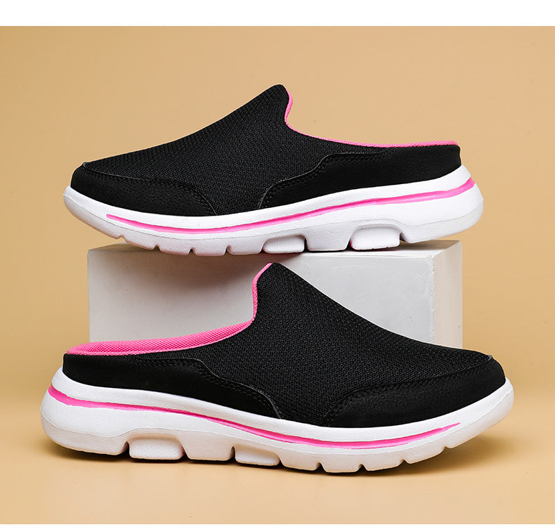 🙋‍♂️🙋‍♀️👟【Sleva 50 % 🔥】【35–48】Unisex pantofle s uzavřenou špičkou, ve větších velikostech, lehká a prodyšná volnočasová obuv pro muže i ženy