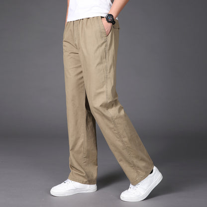💥👖😍【50% sleva🔥】【S-6XL】 Pánské letní kalhoty velkých velikostí, širší a volné, s elastickým pasem