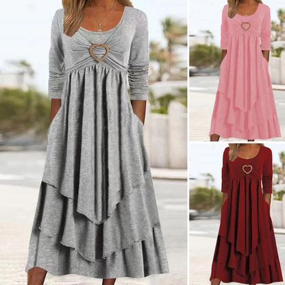 👗 50% popusta🔥【40-100kg】2026 Nova jednostavna haljina od pamuka i lana, udobna i prozračna tkanina ✅️Plaćanje pouzećem ✅️2 artikla sa 70% popusta
