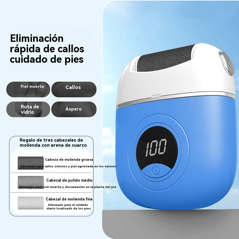 🦶🛁✨🔥Grandes ofertas🔥Nuevo rodillo eléctrico para pies, eliminación de piel muerta en los talones, rodillo eléctrico para pies para pedicura