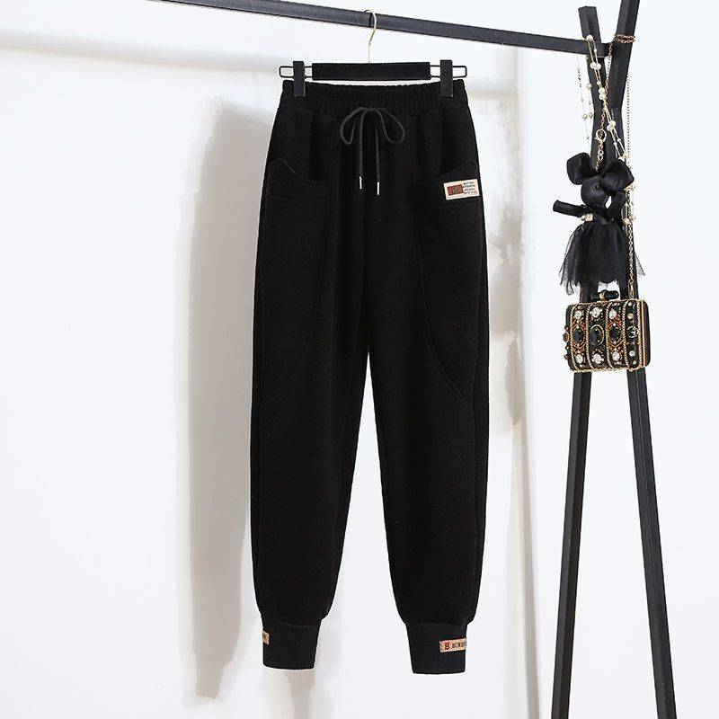 🔥✅【50-100 kg】Hlače od čistog pamučnog baršuna s elastičnim strukom, ne blijede i otporne su na gužvanje ✅️ Plaćanje pouzećem