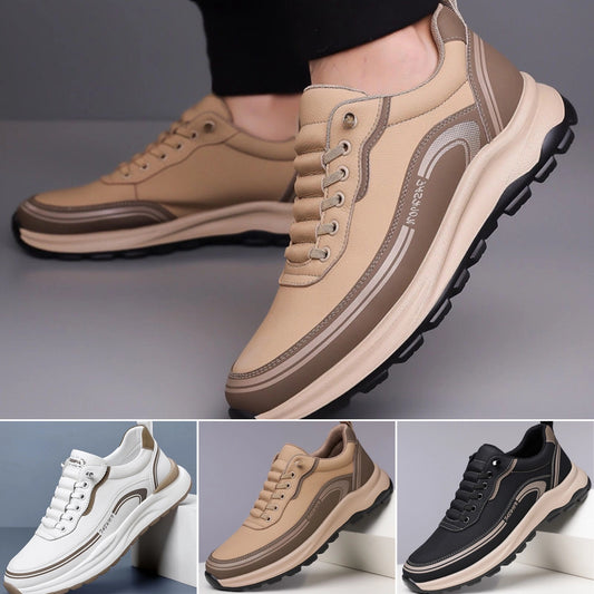 👟🔥50% zniżki🔥【39-45】Nowe męskie buty sportowe 2025 wykonane z wodoodpornej, pyłoszczelnej skóry 