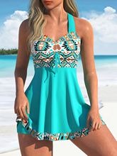 🏖️👙【S-6XL】🌴Elegantní plavky s potiskem pro větší velikosti