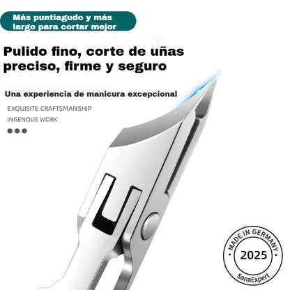 🔥【Set de 3 piezas】✂️💅Nuevo cortaúñas ultrafino en ángulo para manicura en casa