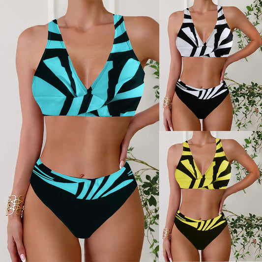 👙50% de descuento✨【40-120 kg】✨Bikini de dos piezas para mujer, traje de baño con espalda descubierta y diseño push-up para vacaciones en la playa ✅Pago contra entrega ✅2 artículos con 70% de descuento