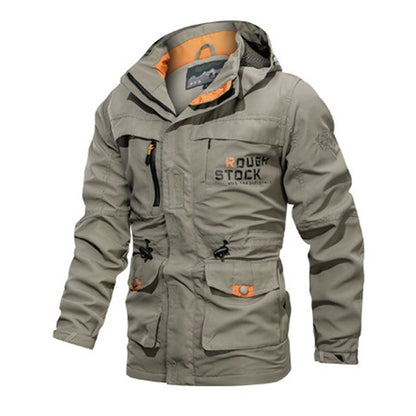 🔥【M-5XL】Мъжко водоустойчиво и ветроустойчиво яке, есен 2025