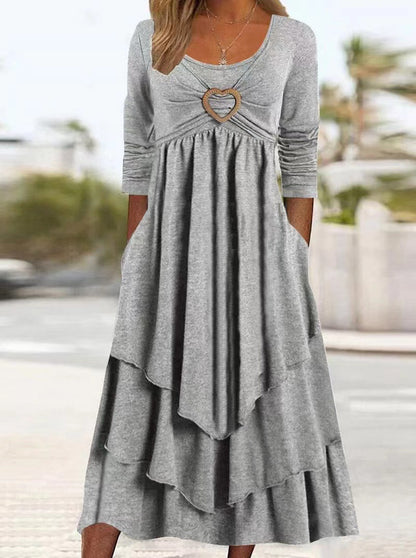 👗 50% zniżki🔥【40-100 kg】2026 Nowa prosta sukienka z bawełny i lnu, wygodna i oddychająca tkanina ✅️Płatność przy odbiorze ✅️2 artykuły ze zniżką 70%