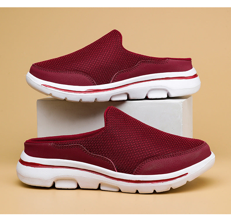 🙋‍♂️🙋‍♀️👟【Sleva 50 % 🔥】【35–48】Unisex pantofle s uzavřenou špičkou, ve větších velikostech, lehká a prodyšná volnočasová obuv pro muže i ženy